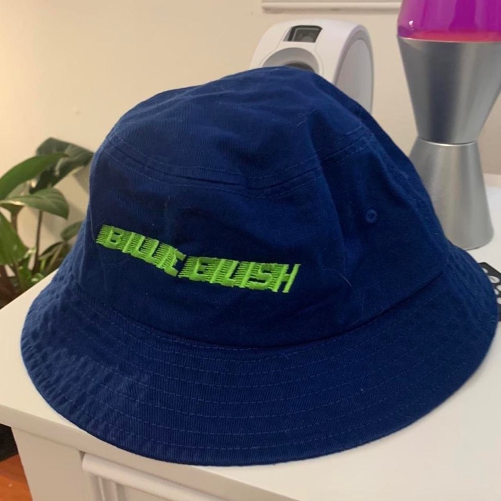 Billie Elish Blue Bucket Hat